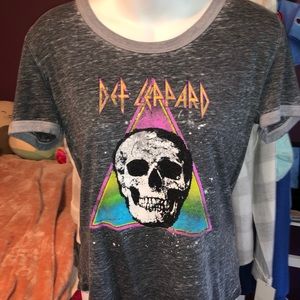 Def Leppard vintage band tee